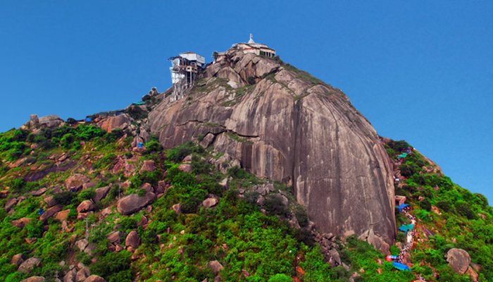 Live Darshan of Akhand Jyot at Gabbar Gokh, Ambaji